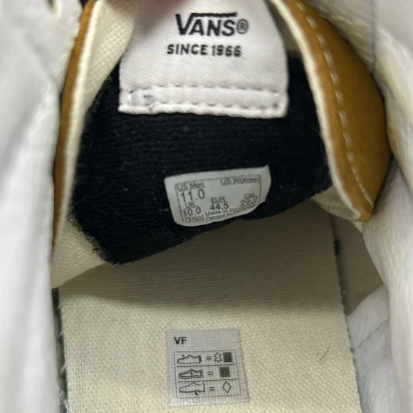 Vans Sk8-Hi Golden Brown/True White men’s sz 11 - Picture 6 of 6